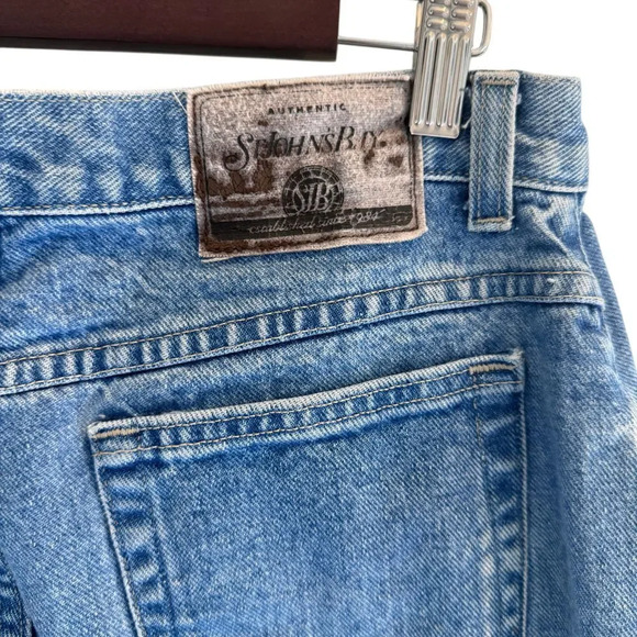 VINTAGE 90's St. John's Bay Relaxed Fit High Rise Mom Jeans Hipster Straight Leg - Picture 3 of 7